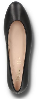 Gabor Damen-Pumps aus Leder 120001000000 (Schwarz)
