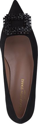 Konstantin Starke Damen-Pumps aus Leder 121002000003 (Schwarz)