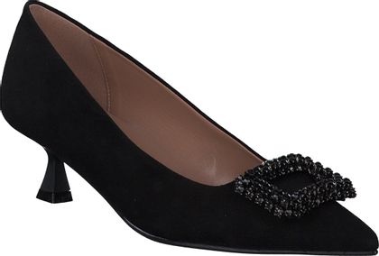 Konstantin Starke Damen-Pumps aus Leder 121002000003 (Schwarz)