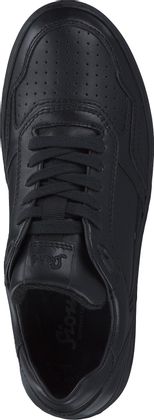 Sioux TEDROSO Herren-Sneaker aus Leder 244001000022 (Schwarz)
