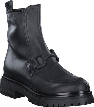 Phillip Hardy Damen-Boots aus Leder 102001000020 (Schwarz)