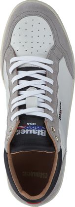 Blauer Herren High-Top-Sneaker 244701000018 (Weiß)