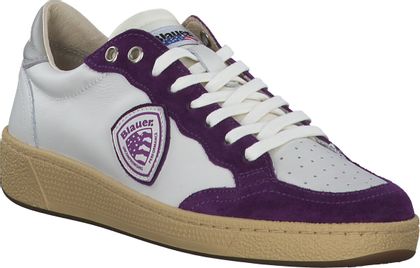 Blauer Sneaker für Damen 101781000004 (Weiß/Lila)