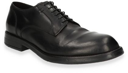 Lemargo Herren-Schnürschuhe aus Leder 240001000018 (Schwarz)