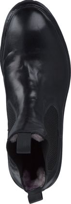 Lemargo gefütterte Herren-Winterstiefel aus Leder 292001000001 (Schwarz)