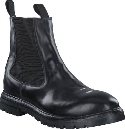 Lemargo gefütterte Herren-Winterstiefel aus Leder 292001000001 (Schwarz)