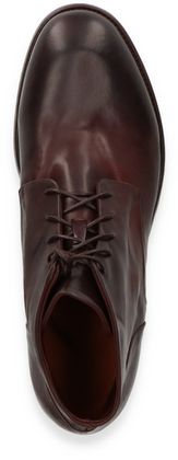 Lemargo Herren-Schnürboots aus Leder 213201000004 (Dunkelbraun)