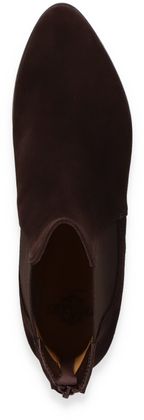 Trumans Damen-Chelsea Boots aus Leder 102202000000 (Dunkelbraun)