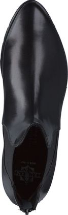 Trumans Damen Chelsea-Boots aus Leder 102001000001 (Schwarz)