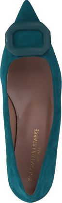 Konstantin Starke Leder-Pumps für Damen 121602000000 (Petrol)