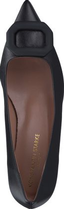 Konstantin Starke Damen-Pumps aus Leder 121001000001 (Schwarz)