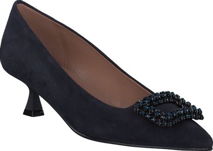 Konstantin Starke Damen-Pumps aus Leder 121102000000 (Dunkelblau)