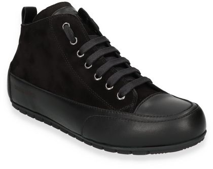 Candice Cooper Damen-Schnürboots aus Leder 102002000015 (Schwarz)