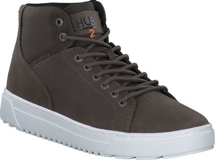 MOMA Herren-Schnürboots aus Leder 212401914999 (Dunkelgrau) online 