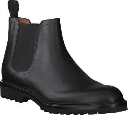 Antonio Maurizi Herren-Stiefeletten aus Leder 213001000021 (Schwarz)