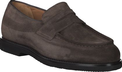 Antonio Maurizi Herren-Slipper aus Leder 226202000005 (Braun)