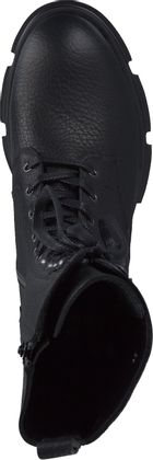 Copenhagen CPH564 Damen-Schnürboots aus Leder 102001000016 (Schwarz)