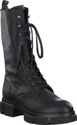 Copenhagen CPH564 Damen-Schnürboots aus Leder 102001000016 (Schwarz)