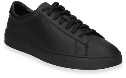 Galizio Torresi Herren-Sneaker aus Leder 244001000009 (Schwarz)