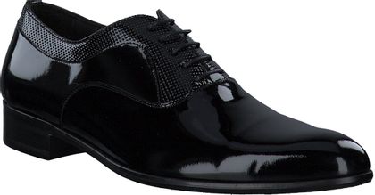 Richard Gordon Herren-Schnürschuhe aus Leder 230003000002 (Schwarz)