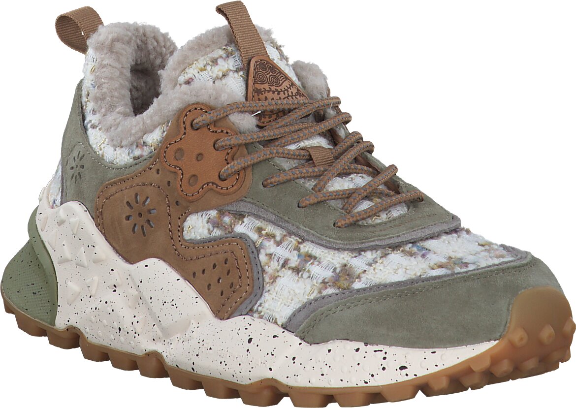 Flower Mountain KOTETSU Damen-Sneaker 193692000000 (Oliv/Beige 