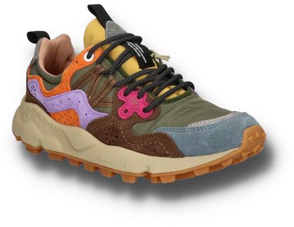 Flower Mountain YAMANO Damen-Sneaker 101687000000 (Oliv/Bunt)