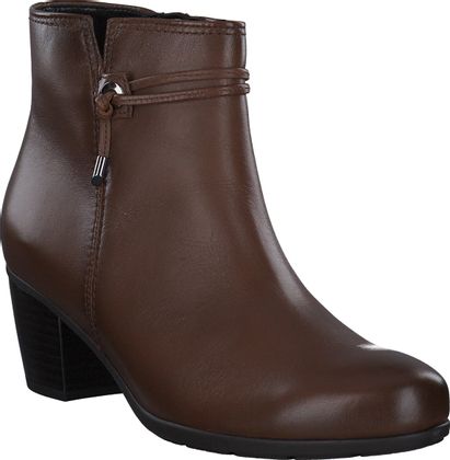 Gabor Damen-Stiefeletten aus Leder 106201000000 (Dunkelbraun)