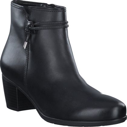 Gabor Damen-Stiefeletten aus Leder 106001000007 (Schwarz)