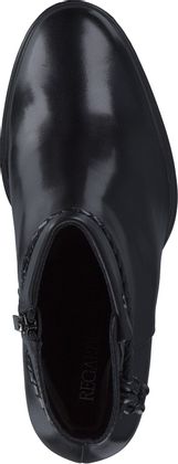 REGARDE le CIEL DAVINA Damen-Stiefeletten aus Leder 106001000018 (Schwarz)