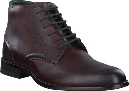 MOMA Herren-Schnürboots aus Leder 212201915002 (Dunkelbraun 
