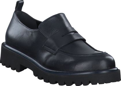 Konstantin Starke Slipper aus Leder 100101000004 (Dunkelblau)