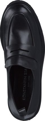 Konstantin Starke Slipper aus Leder 100001000035 (Schwarz)