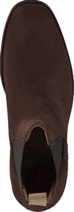 Gant Damen-Stiefeletten aus Leder 105202000001 (Braun)