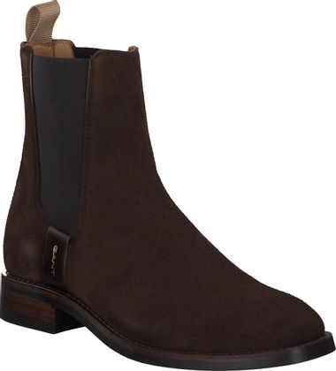 Gant Damen-Stiefeletten aus Leder 105202000001 (Braun)