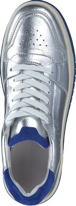 Kennel & Schmenger Damen-Schnürschuhe aus Leder 101911000001 (Silber)