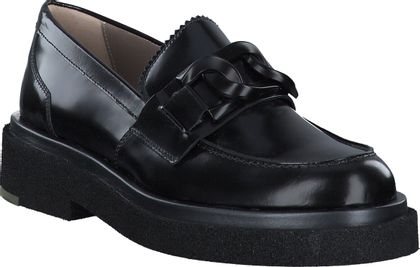 Pertini Damen-Slipper aus Leder 100001000031 (Schwarz)