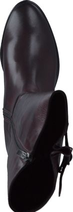 Phillip Hardy Leder-Stiefel für Damen 190291000000 (Bordeaux)