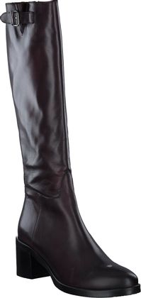 Phillip Hardy Leder-Stiefel für Damen 190291000000 (Bordeaux)