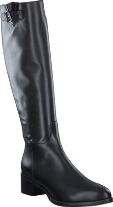 Konstantin Starke Damen-Stiefel aus Leder 195001000003 (Schwarz)