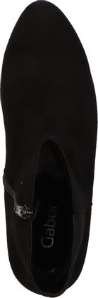 Gabor Leder-Stiefeletten aus Leder 106002000003 (Schwarz)