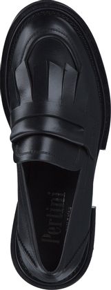 Pertini Damen-Trotteur aus Leder 110001000007 (Schwarz)