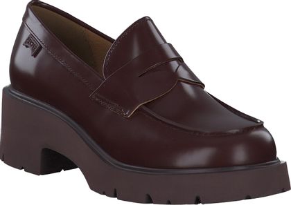 Camper MILAH Damen-Slipper aus Leder 100201000004 (Burgund)