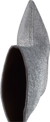 Steve Madden SHOWOUT Damen-Stiefel 190919000000 (Silber)
