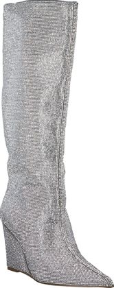 Steve Madden SHOWOUT Damen-Stiefel 190919000000 (Silber)