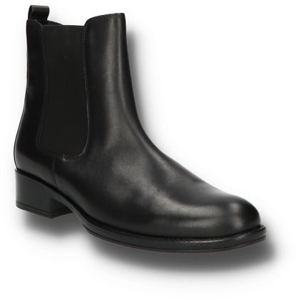 Gabor Damen-Stiefeletten aus Leder 105001000000 (Schwarz)