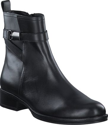 Gabor Leder-Stiefeletten für Damen 105001000001 (Schwarz)
