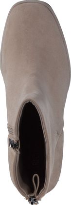 REGARDE le CIEL Damen-Plateau-Stiefeletten aus Leder 109302000000 (Beige)