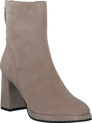 REGARDE le CIEL Damen-Plateau-Stiefeletten aus Leder 109302000000 (Beige)