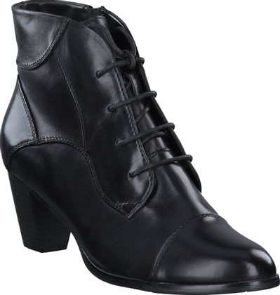 Ralph Harrison Leder-Stiefeletten für Damen 106001000024 (Schwarz)