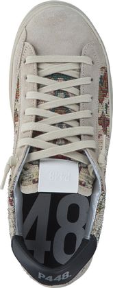P448 JOHN Damen-Schnürschuhe 101389000000 (Beige/Bunt)